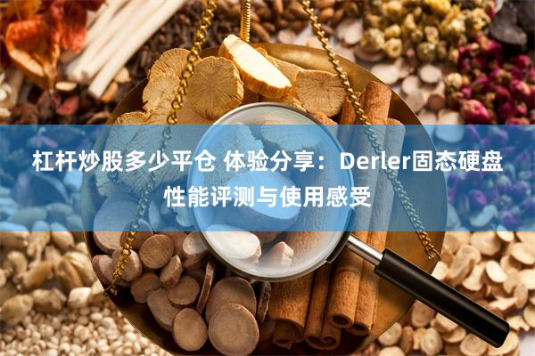 杠杆炒股多少平仓 体验分享：Derler固态硬盘性能评测与使用感受
