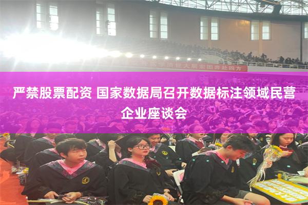 严禁股票配资 国家数据局召开数据标注领域民营企业座谈会