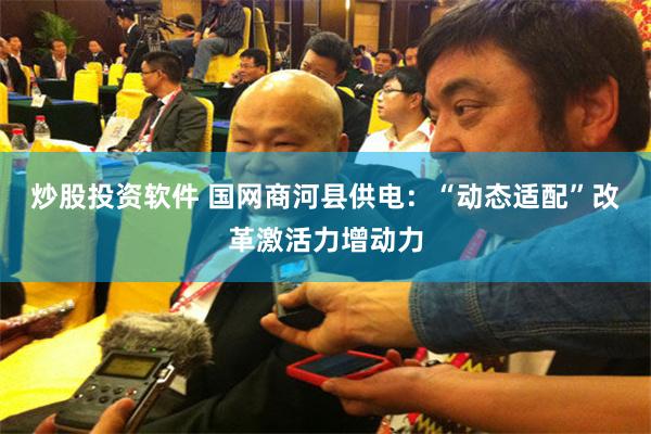炒股投资软件 国网商河县供电：“动态适配”改革激活力增动力